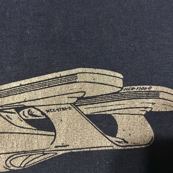 Vintage Thin Star Trek The Next Generation Tshirt - Picture 5 of 11